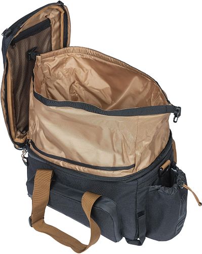 Basil Miles XL Pro Gepäckträgertasche schwarz black slate