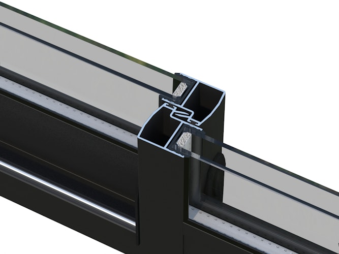 Palmako Glashaus Saga 11,6 m² Slide Plus (Wintergartenanbau inkl. Rückwand)