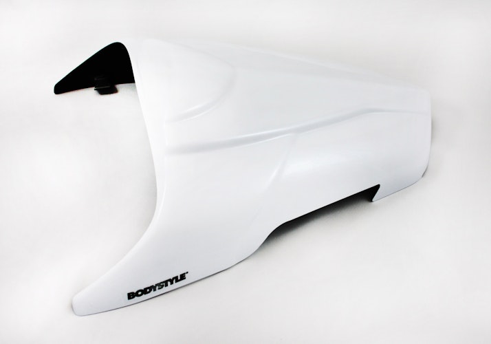 BODYSTYLE Sportsline Sitzkeil ABS Kunststoff weiß für SUZUKI SV 650 