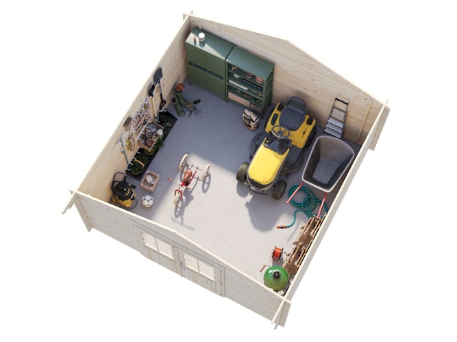 Palmako Gartenhaus Lotta 13,9 m² - 34 mm