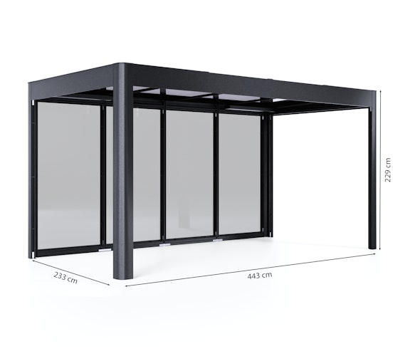 SunElements Design Gewächshaus/Sommergarten SunGarden Modern