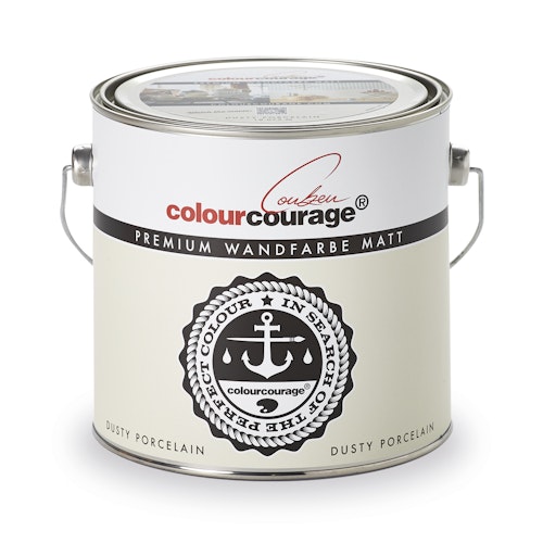 colourcourage® Premium Wandfarbe matt Dusty Porcelain