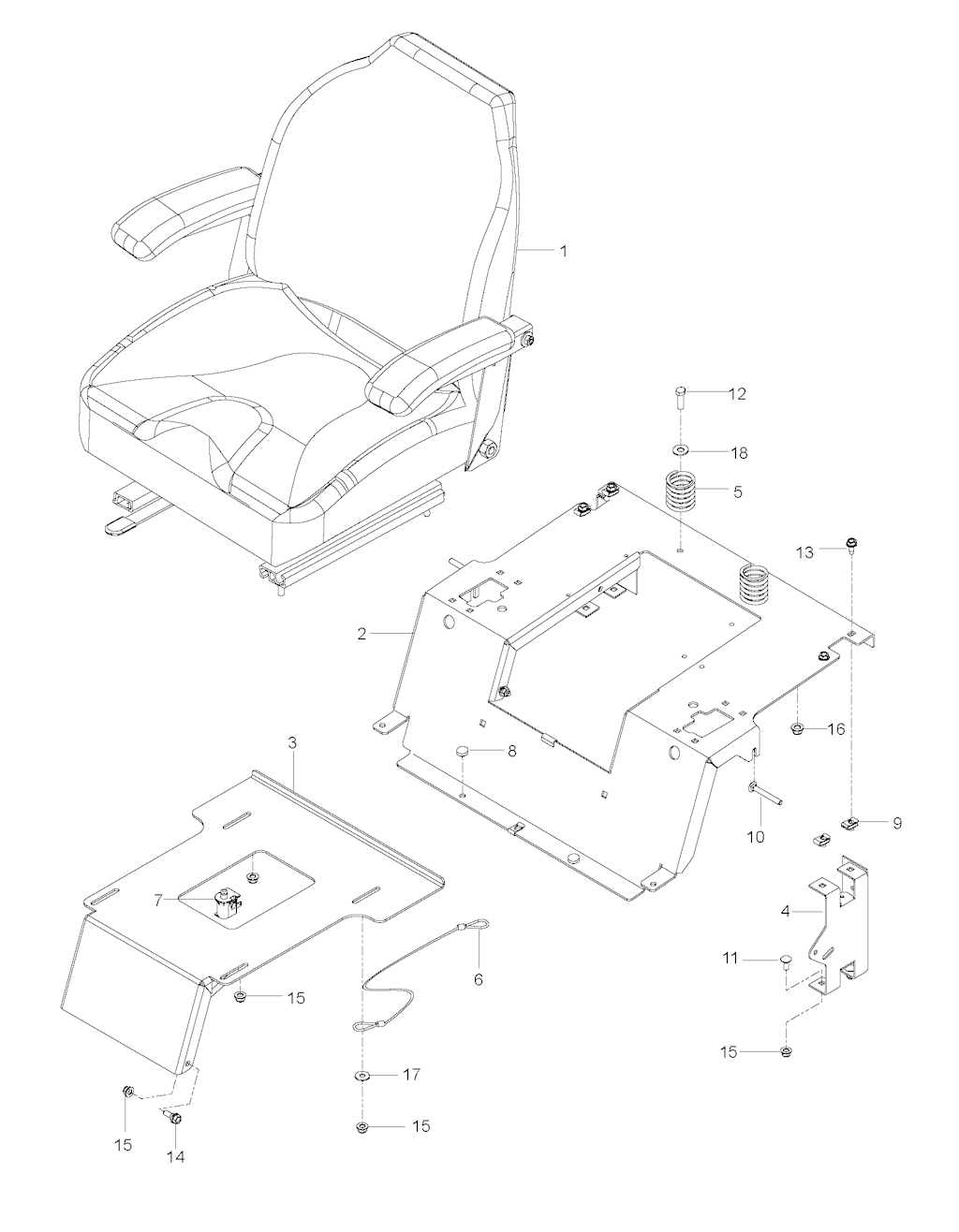 Explosionszeichnung Ersatzteile
