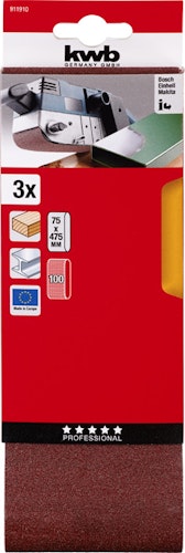 kwb 3Schl-Bänd Kor. 75x457 K100 SB 911910
