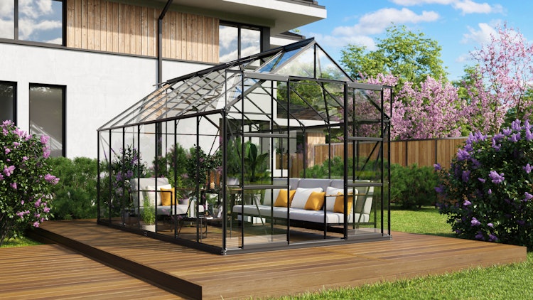 Vitavia Gewächshaus Uranus 11500 inkl. 4 Dachfenstern - 11,5 m²