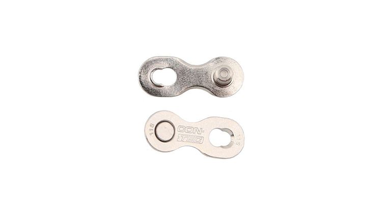 CONTEC Verschlussglied Connector für 12-fach Ketten silber