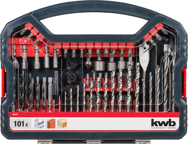 kwb Bit-Bohr-Satz 101tlg PWRBOX 109110