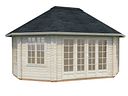Vorschaubild Palmako Pavillon Hanna 20,3 m² - 44 mm