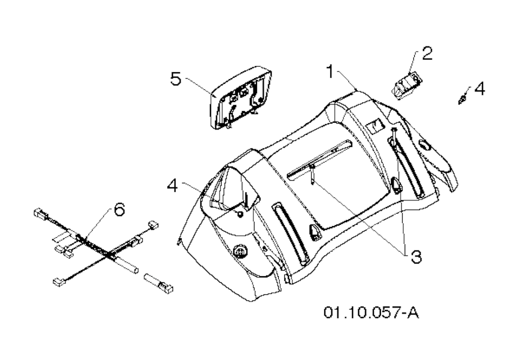 Explosionszeichnung Ersatzteile