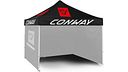 Vorschaubild Conway Präsentationszelt 3 x 3 m schwarz