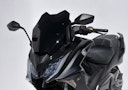 Vorschaubild ERMAX Scooterscheibe Sport Acrylic durchsichtig Schwarz getönt für KYMCO AK 550i