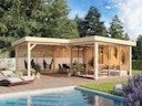 Vorschaubild Palmako Carport/Pavillon Connect Lenna 24,9 m² Set 411 Slide