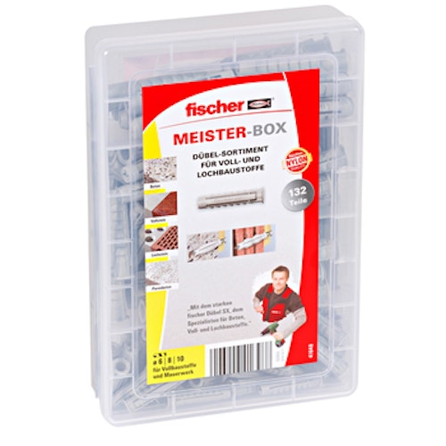 FISCHER Spreizdübel SXR Box 6/8/10 (72 Stück)