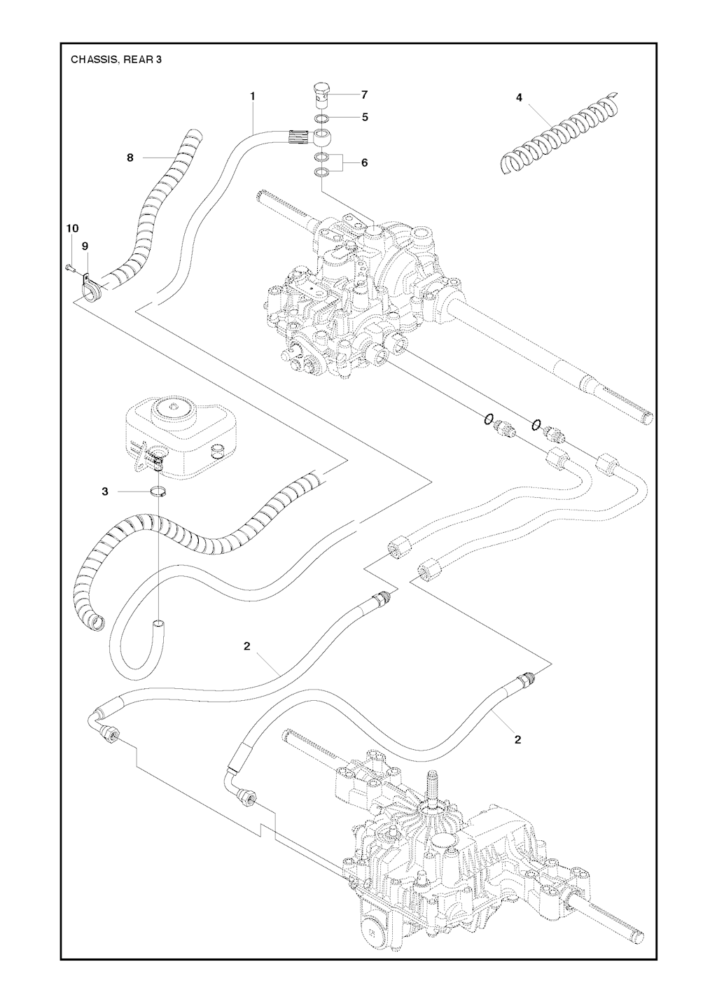 Explosionszeichnung Ersatzteile