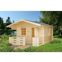 Vorschaubild Palmako Gartenhaus Emma 10,4 + 4,2 m² - 34 mm