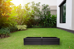 KHW Hochbeet Demeter L schmal - B 158 x T 44 x H 31 cm - 196 l