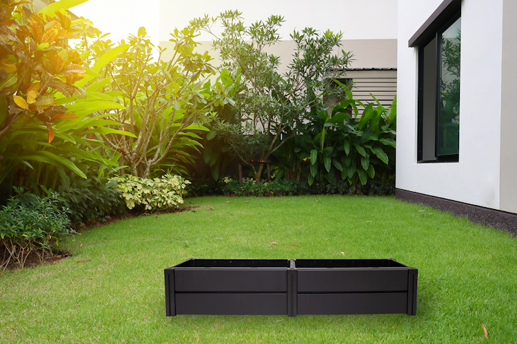 KHW Hochbeet Demeter L schmal - B 158 x T 44 x H 31 cm - 196 l