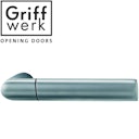 Vorschaubild GRIFFWERK Griffpaar für Schlosskasten MONICA-Perla Silbermatt