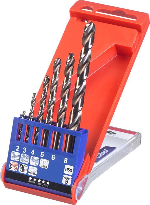 kwb COBALT Bohrer Kass 2-8 6-tlg 428040