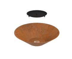 OFYR Spun Cone 85 Corten mit Airflowplate