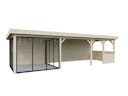 Vorschaubild Palmako Carport/Pavillon Connect Lenna 24,9 m² Set 416 Slide