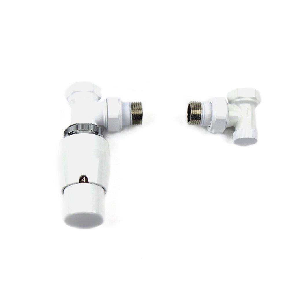 Ximax Thermostat-Set ELEGANT Eckform weiß