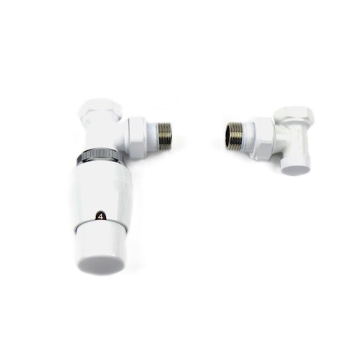 Ximax Thermostat-Set ELEGANT Eckform weiß