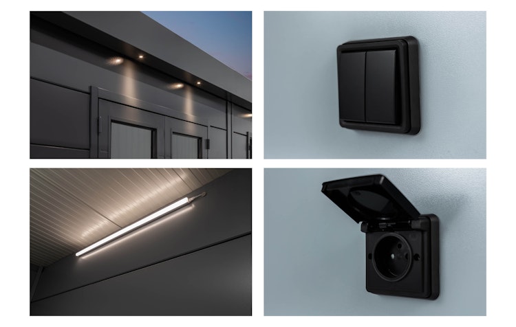 Telluria Strom Kit für  Pavillon Singolo 3630 & 4836