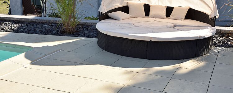 WESERWABEN® Terrassenplatten Solum 49,5 x 49,5 x 3,2 cm