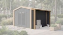 Vorschaubild Weka seitlicher Anbau für Multifunktions-Gartenhaus Killarney 
