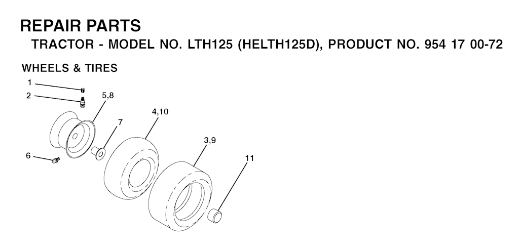 Explosionszeichnung Ersatzteile