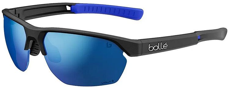 Bollé Sportbrille Victus schwarz black matte blue, Gläser Volt+ Offshore