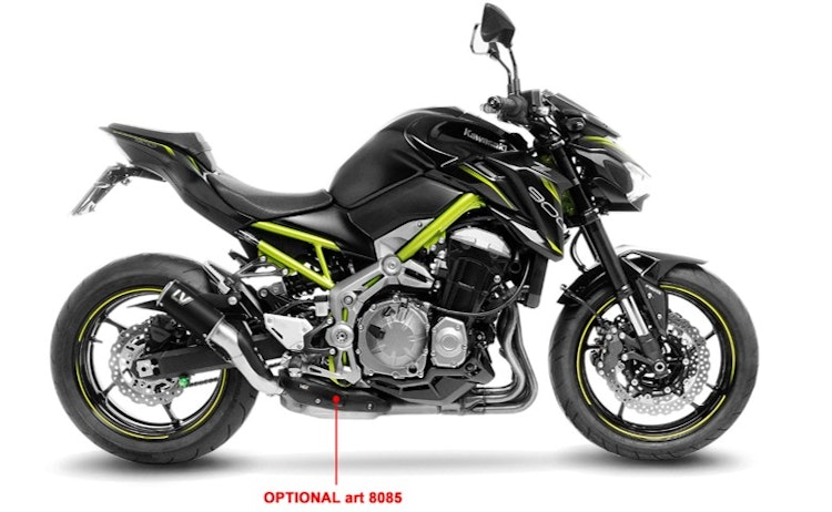 LEOVINCE Slip-On Schalldämpfer SBK LV Corsa S Black Edition für Kawasaki Z900