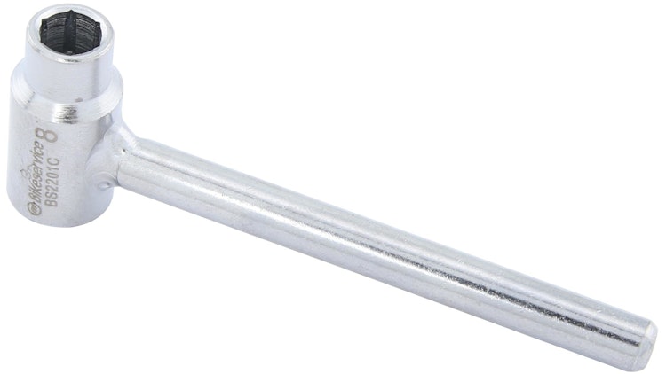 Bikeservice Kontermutterschlüssel Ventil 8 mm, 6-kant