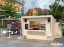 Vorschaubild Palmako Marktstand Kira 7,7 m² - 16 mm