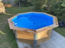 Vorschaubild Weka 45 mm Massivholzpool 593 - 45 mm - 310 x 310 cm