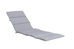 Kettler Gartenliegenauflage SEE 200 x 60 x 3 cm, 60 % Polyester/ 40 % Baumwolle Hellgrau - Sonderaktion