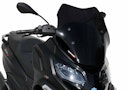 Vorschaubild ERMAX Scooterscheibe Sport Acrylic durchsichtig Schwarz getönt für PIAGGIO MP3 400 Exclusive; MP3 530 Exclusive