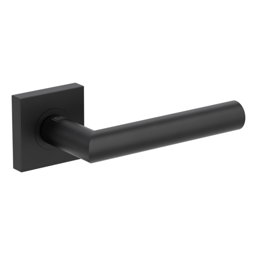 Griffwerk LUCIA PROFESSIONAL PVD+ Schraubtechnik GK3 Rosetten eckig OS Graphitschwarz PVD+