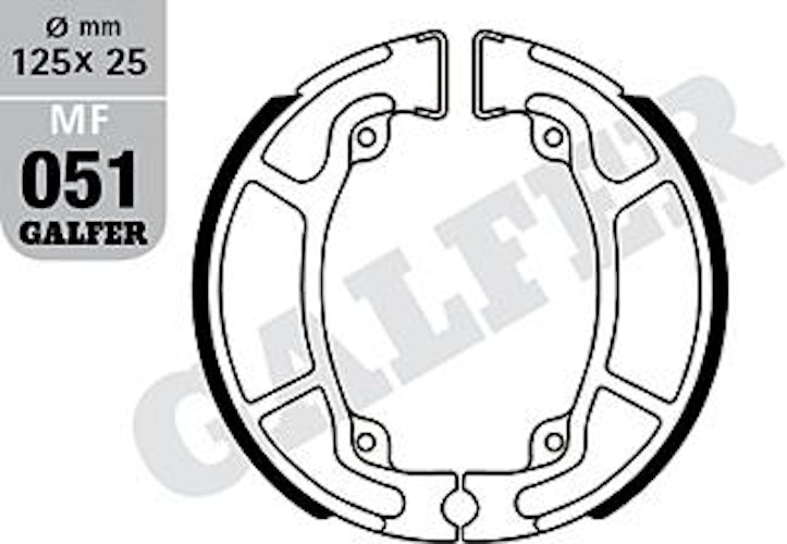 Galfer Bremsbacke MF051