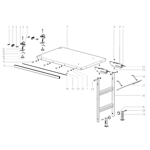Metabo Zusatztisch TKHS 315 C/M / BKS / BKH
