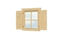 Vorschaubild Skan Holz Fensterläden für Gartenhäuser (nicht für Gartenhaus Lagos)