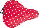 Vorschaubild Basil Sattelüberzug Rosa rot mit weißen Punkten