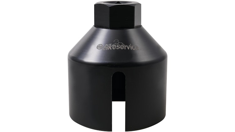 Bikeservice Gabelkappenschlüssel 50 mm, 10-kant