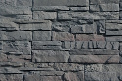 HANDMUSTER DE RYCK Eck- und Steinriemchen - Atlas  Anthrazit nuanciert