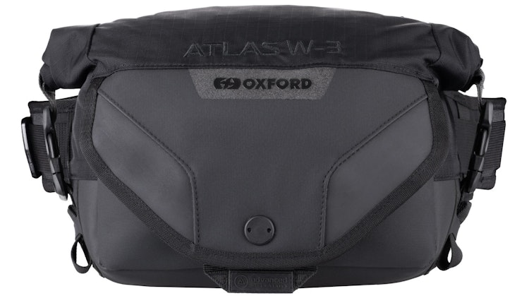 OXFORD Atlas W-3 Bauchtasche 3l grau/schwarz