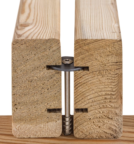 mocoPinus Terrassensystem PINUTEX sib. Lärche- vorgefertigte Terrassen