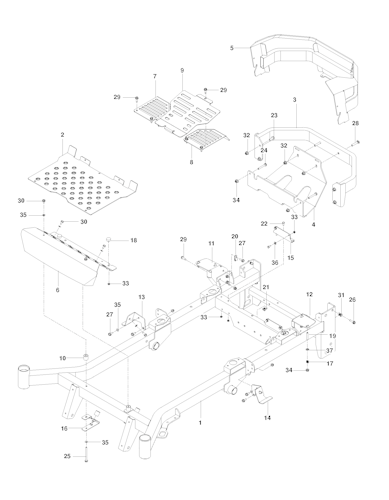 Husqvarna Nullwendekreismäher kommerzielle Nutzung 966613402 P-ZT 54
