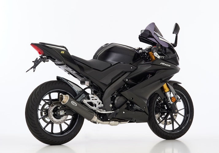 SHARK KOMPLETTANLAGE Carbon  SRC 4 für YAMAHA MT-125,YZF-R125 EURO4  