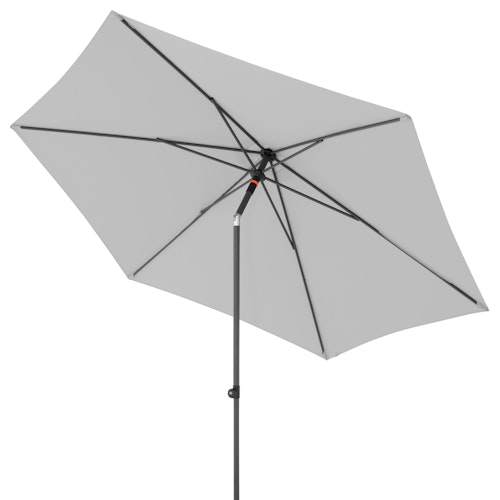 doppler Mittelmastschirm myZONE 300 Push up, Aluminium Anthrazit / 100 % Polyester 180 g/m²